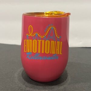 NWOT Ban.do Emotional Rollercoaster Wine Tumbler
